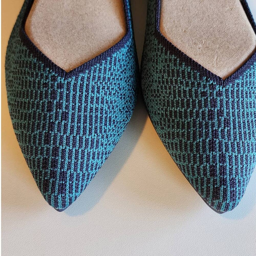 Rothy's Spruce Python Points Size 7.5 - image 2